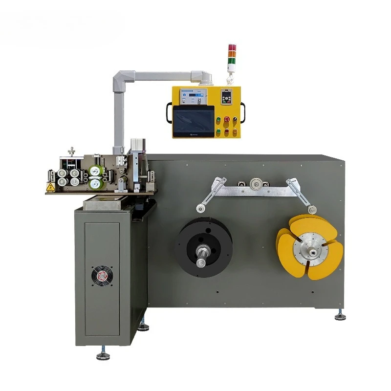 Servo cable rewinding machine Soft wire Hard wire Optical fiber cable cutting machine Winding machine Cutting wire