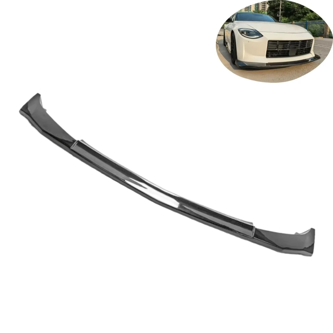 For 2023+  400Z Accessory High Quality Precision Fit Dry Carbon Fiber Front Lip Engine Hood Customized New Condition