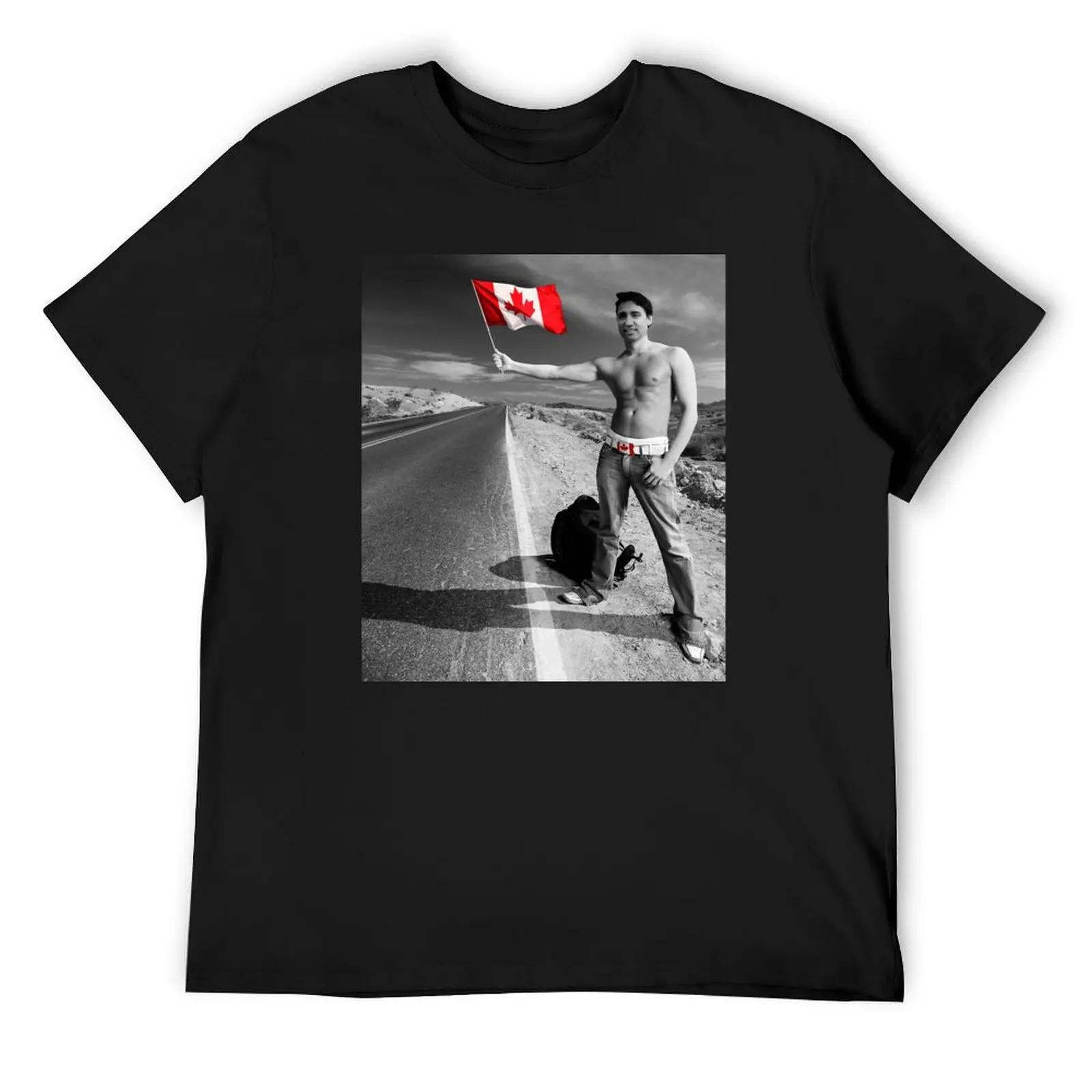 Justin Trudeau: Welcome to Canada T-Shirt hippie clothes customizeds plus size tops graphic tee shirt anime shirts men