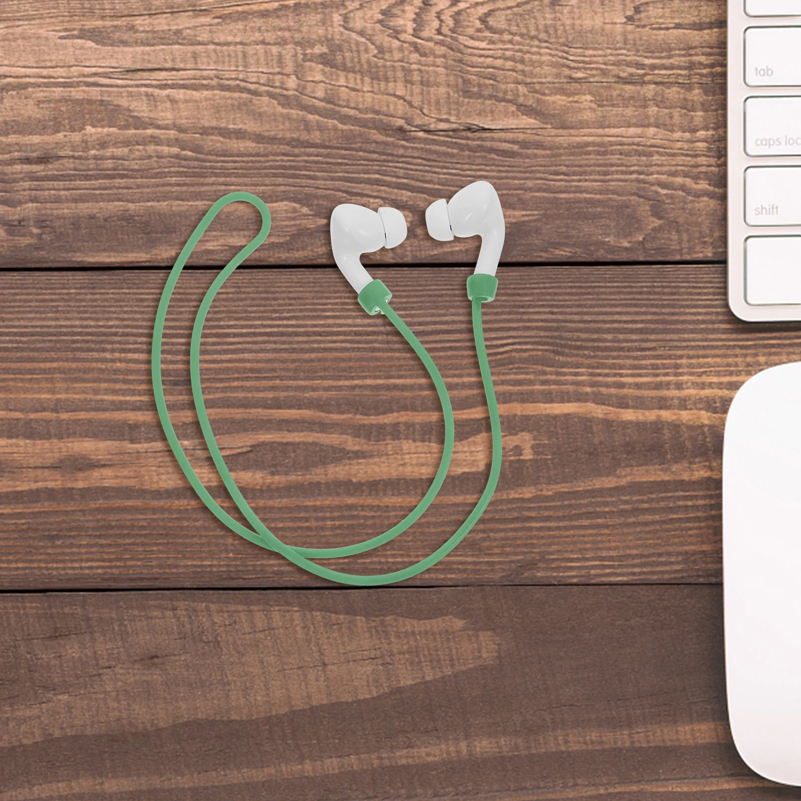 

Earphone Lanyard Anti Lost Strap for Earbuds Silica Gel Magnet Replacement Accessory Long Term Use Great Material