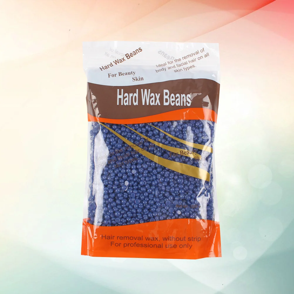 300g Painless Hair Removal Wax Beads No Strips Professional Depilatory Hard Wax Beans for Salon (Lavender)