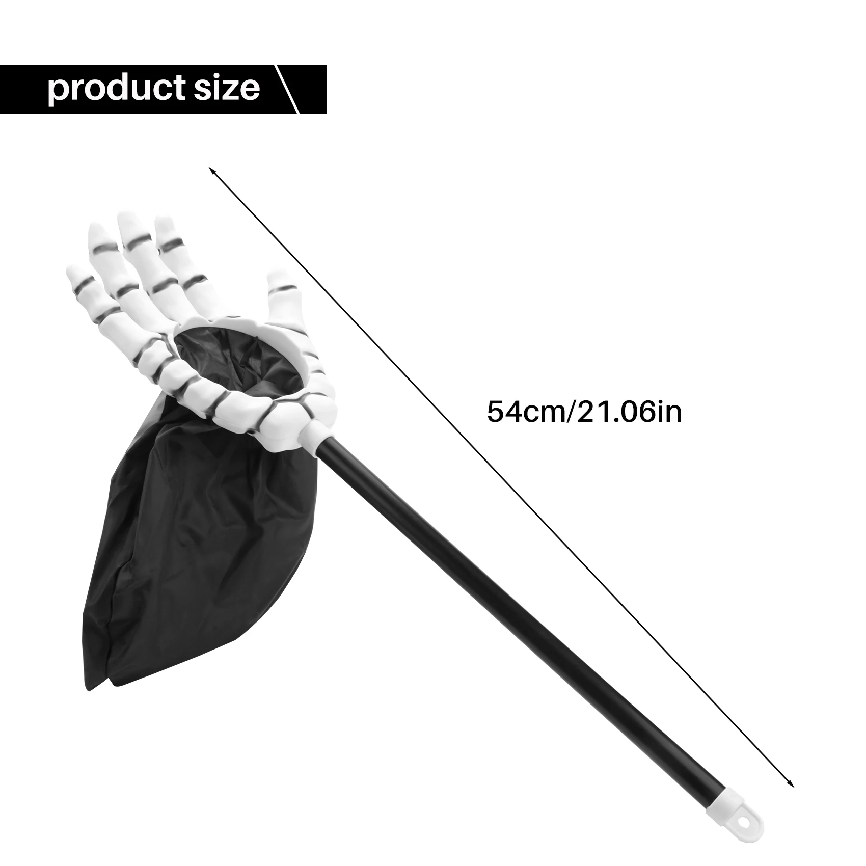 ハロウィントリックオアトリートバッグクリエイティブハンドヤシ型キャンディバッグハロウィン子供キャンディ小道具ハロウィンパーティーの装飾