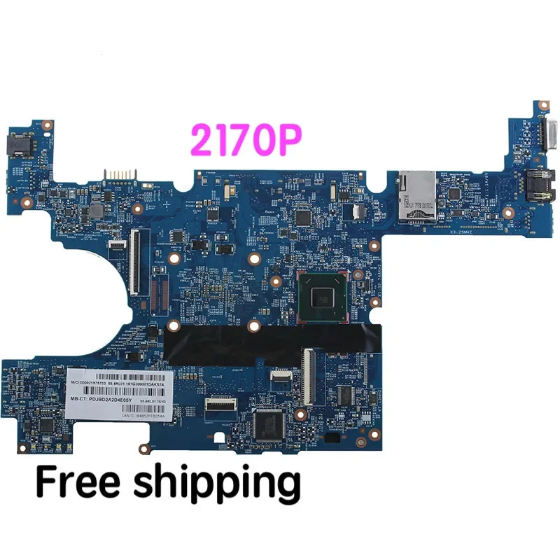 Suitable For HP 2170P Laptop Motherboard 719558-601 719558-501 719558-001 11244-2 48.4RL01.021 Mainboard 100% tested fully work