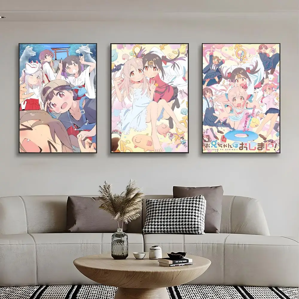 Anime Comedy Onimai I'm Now Your Sister! Poster Classic Home Interior Artwork & Stylish Room Decoration