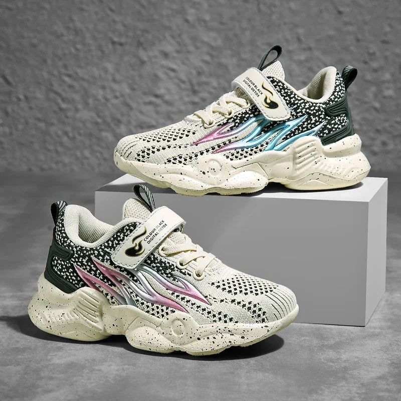 

Children's Sneakers Kids Shoes Breathable Air Mesh Sports Shoes for Boys Girls Lightweight Tenis Sneakers Casual Walking Shoes