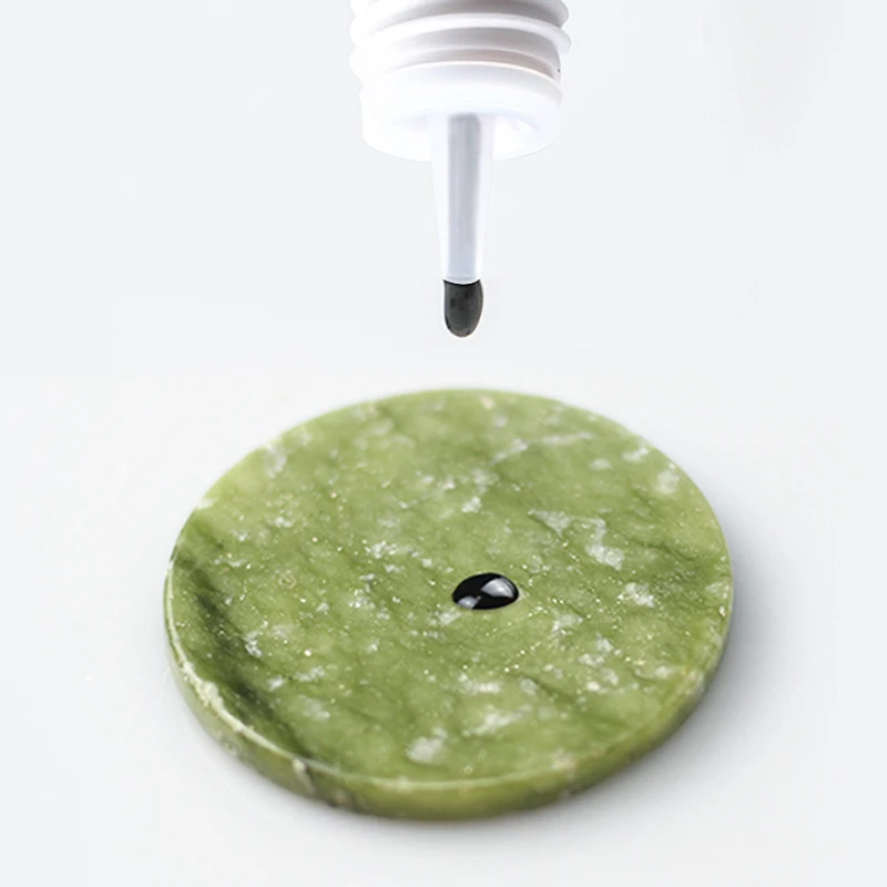 Uchwyt na klej do przedłużania rzęs do rzęs CNK Jade kamień rzęsy ręcznie wykonane realistyczna peruka syntetyczna pielęgnacja urody narzędzia do makijażu zielone