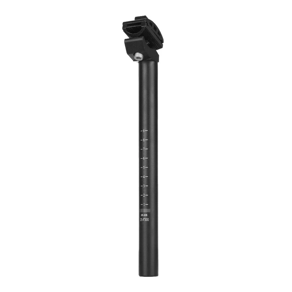 Cyclist Friendly Fixed Gear Bicycle Seatpost Made from Reliable Aluminum Material at an Optimal Length of 300mm