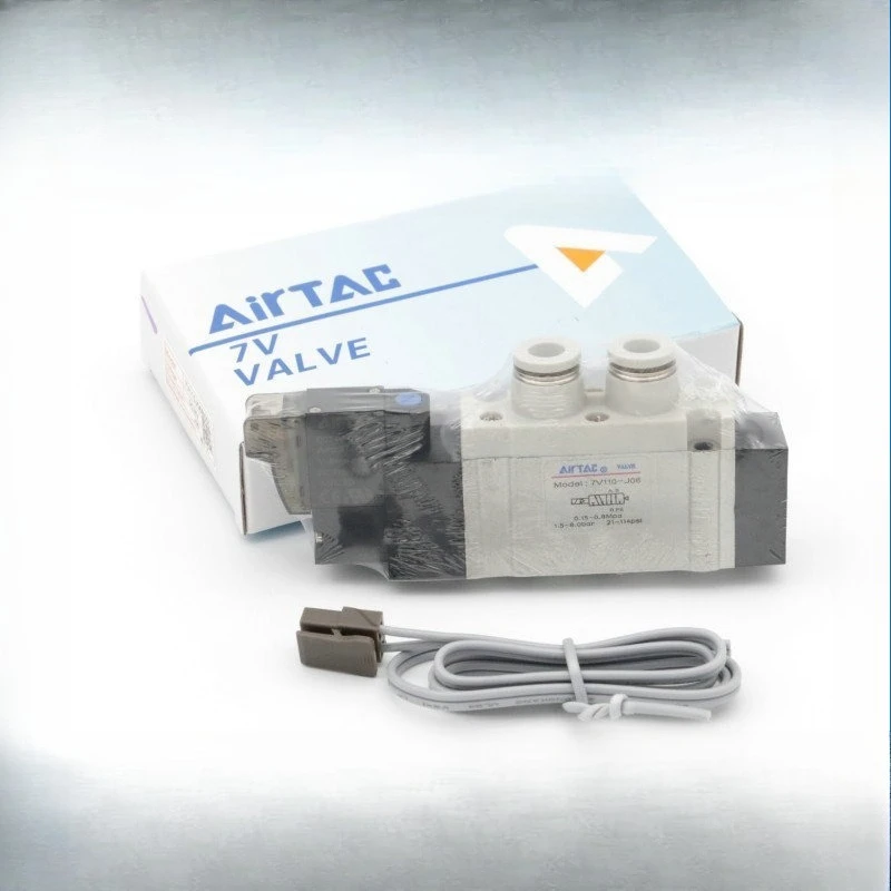 

Детали подходят для оригинального электромагнитного клапана AIRTAC 7V110-J06 7V110J06B050 7V110J06B200.