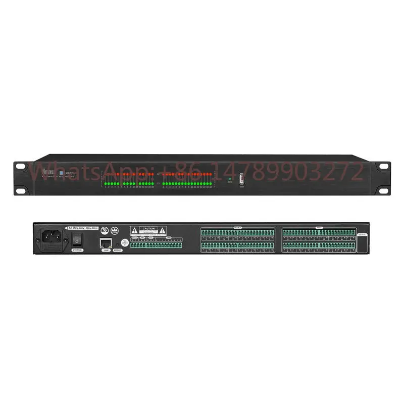 

AD-1616 16x16 Professional Digital Audio Matrix Processor Digital Audio Matrix Control ConferenceSystem Matrix Connection