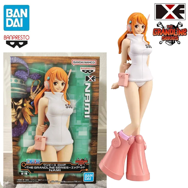 

BANPRESTO DXF THE GRANDLINE SERIES One Piece NAMI Future Island Egghead Style Ver. 16CM Anime Action Figures Model Toy