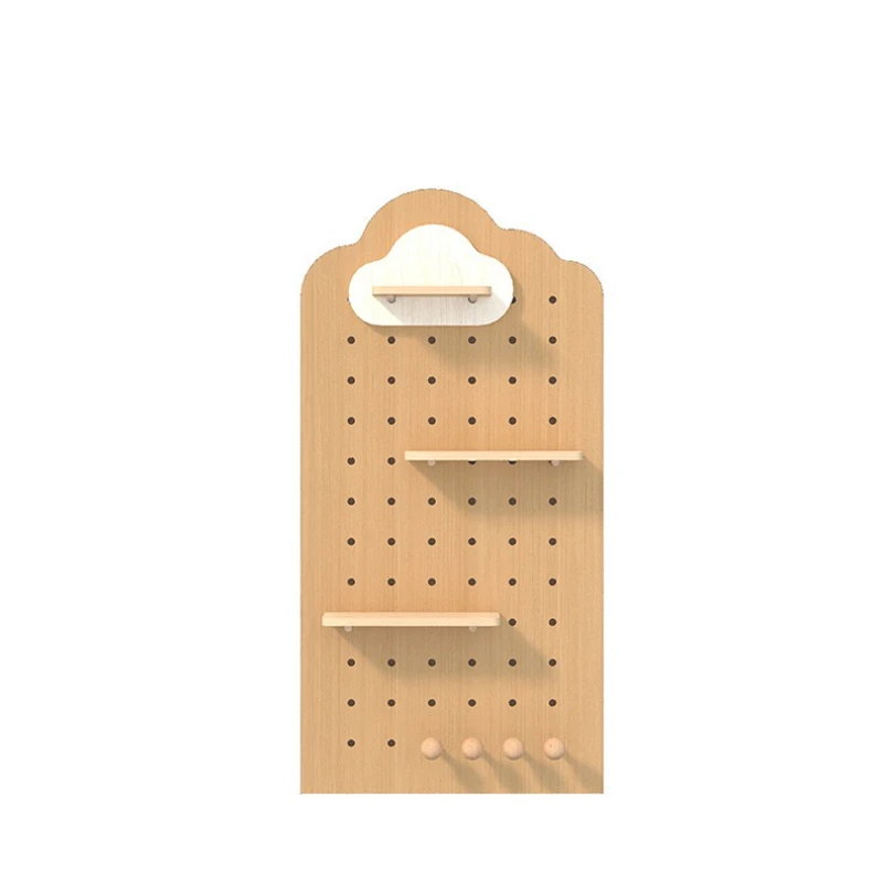 

Cloud storage rack, porch hole board, wall hanger