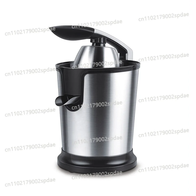 Stainless Steel Electric Juicer Manual Press Design Citrus Orange Lemon Squeezer with Juice Residue Separation