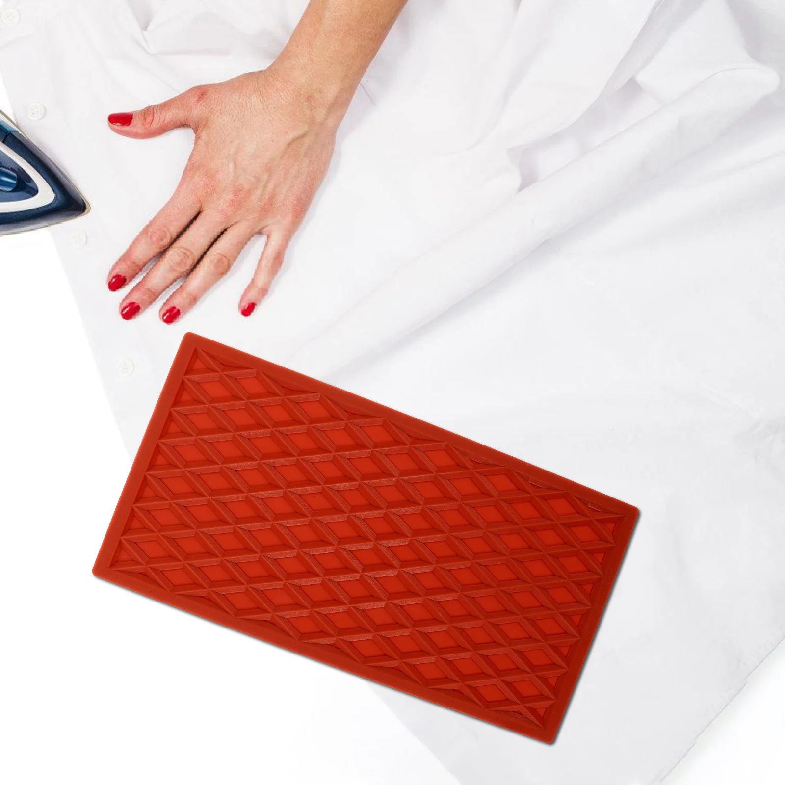 

Silicone Heat Resistant Ironing Rest Pad Protective Multi-Use Household Ironing Mat Table Insulation Mat