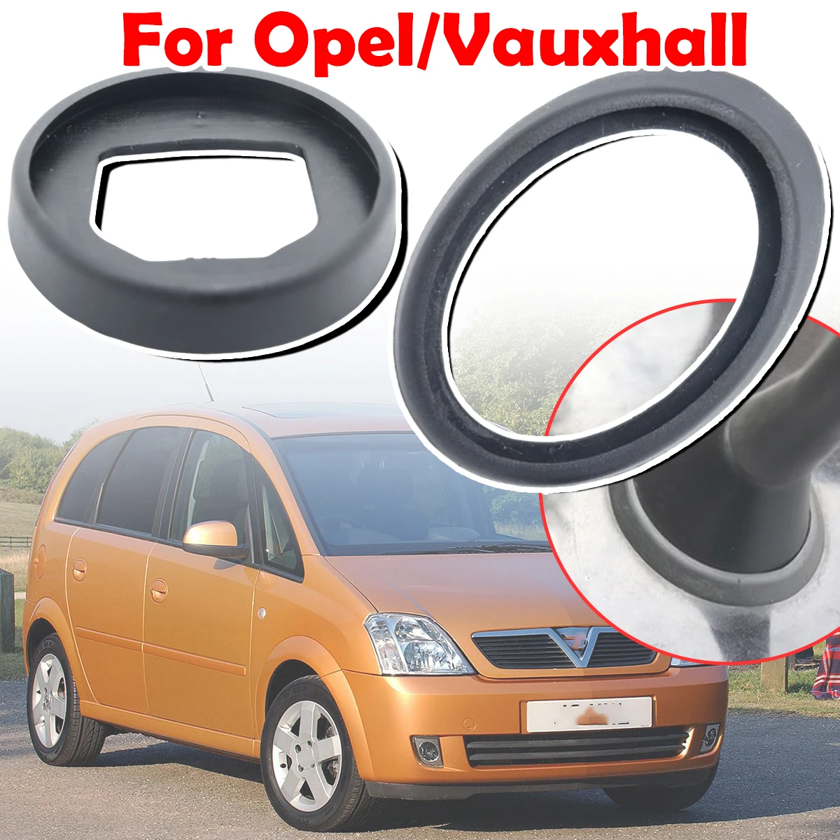 

For Opel/Vauxhall Astra Corsa Vectra Frontera Omega Signum Roof Mast Whip Aerial Antenna Base Seal Rubber Gasket Car Accessories