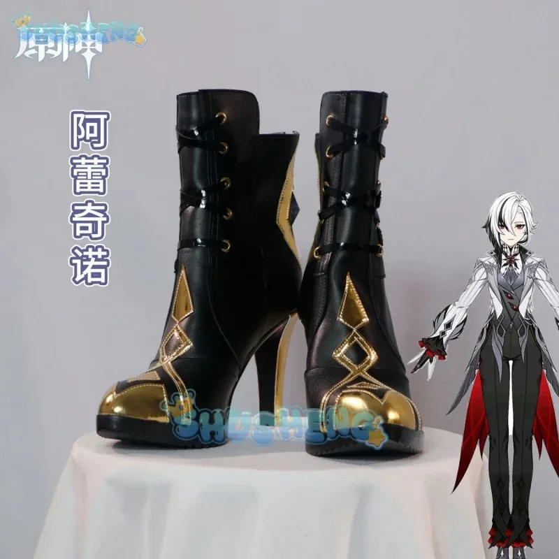 sisi 2233原神アルレッキーノコスプレ靴