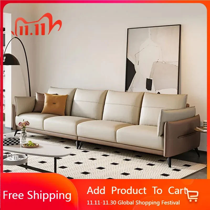 

White 3 Seater Sofa Modern Nordic Design European Puffs Sofa Sectional L Shape Bedroom Muebles Hogar Living Room Furnitures