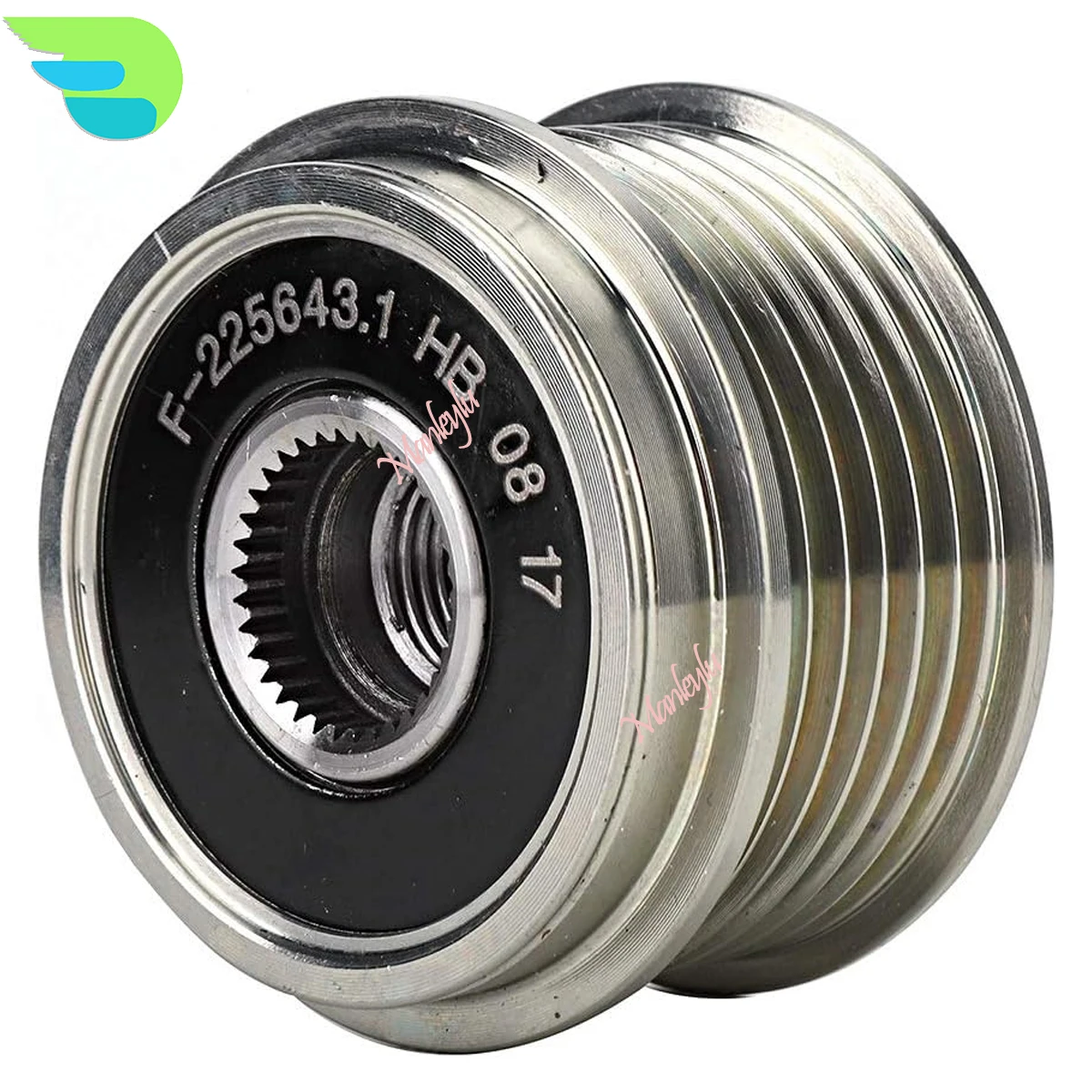 F-225643.1 6041500160 Overrunning Alternator Freewheel Pulley for MERCEDES BENZ 638 VITO SSANGYONG MUSSO KORANDO REXTON ACTYON