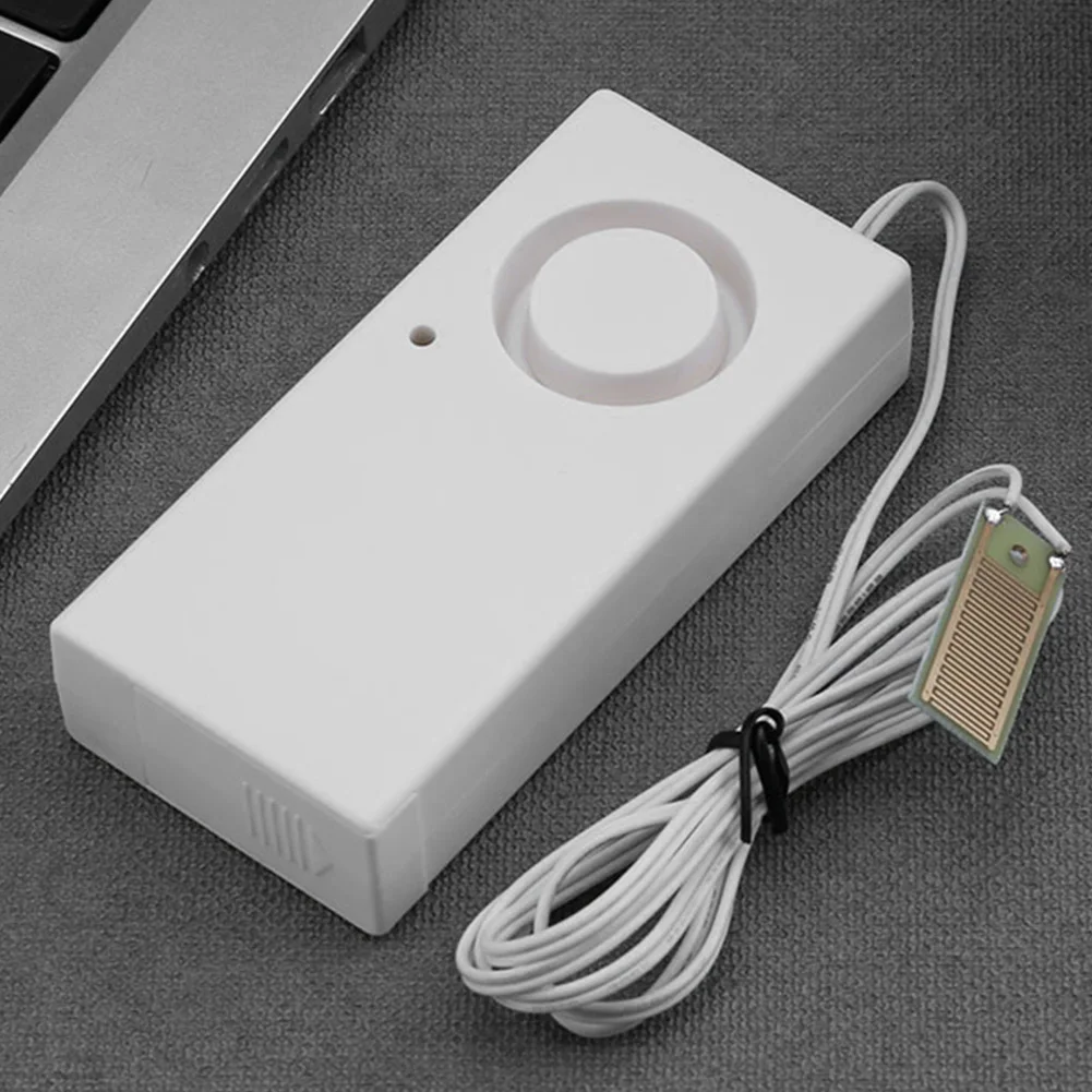 

Mini Water Immersing Sensor Battery Powered Water Leak Detector Alarm Loud Security Soaking Sensor Plastic Household Equipment