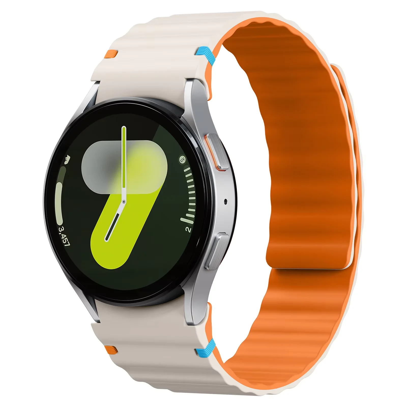 Magnetisches Silikonarmband für Samsung Galaxy Watch 7 FE 6 5 4 Classic 5 Pro 40mm 44mm Nahtloses Armband Correa Galaxy Watch 7 Armband – Detail 6