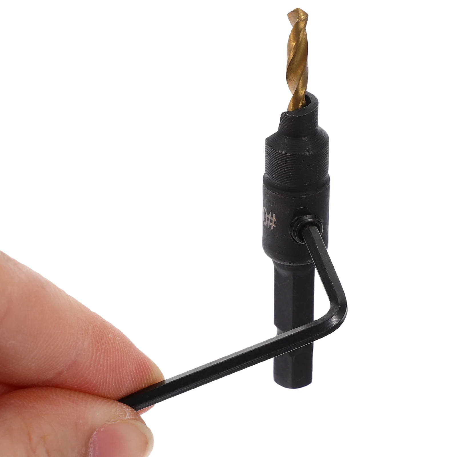 

1 set 1 Set Heat-Treated Woodworking Drill Bits Splitter Log Drill Bit Set High Hardness Durable For Wood Chopping Drilling