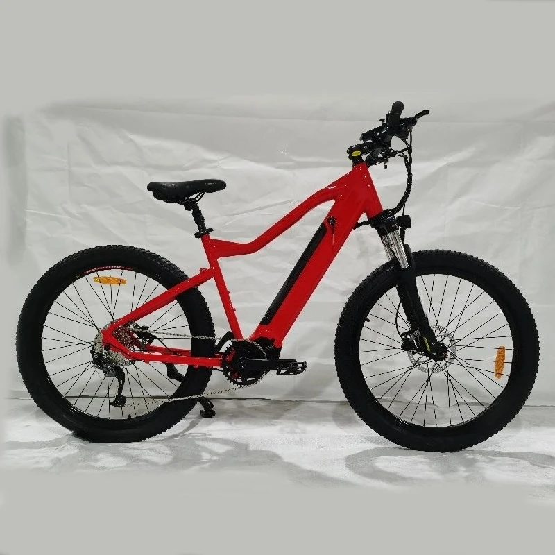 BR New Arrived 27.5 Mid Mountain Electric Bicycle Long Range Oem 500w Electric Mountainbike