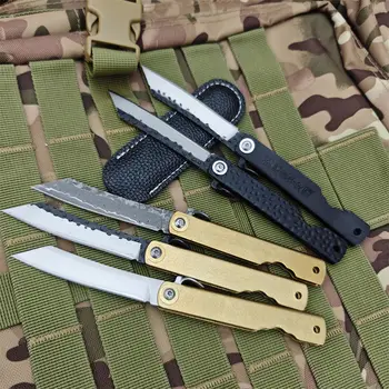 新型VG10三明治大馬士革鋼,適用於DIY精美刀具製作,不銹鋼刀坯已進行熱處理。 6 最佳銷售 大馬士革獵刀 - №4