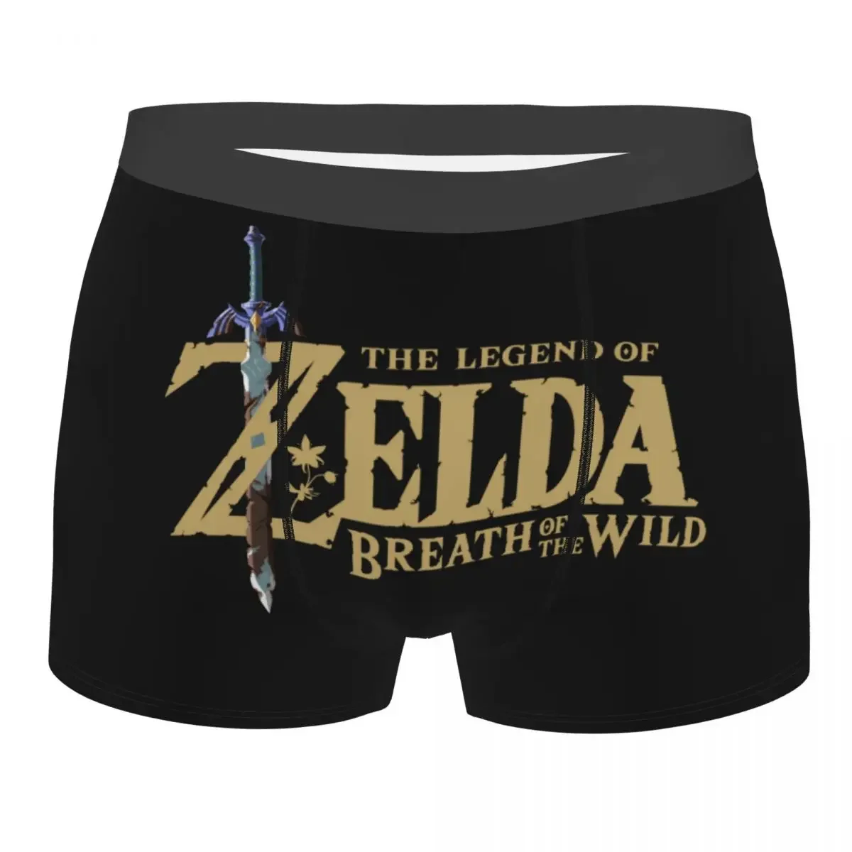 Custom Male Fashion Hot Game Zeldas Legend Underwear Boxer Briefs Breathable Shorts Panties Underpants