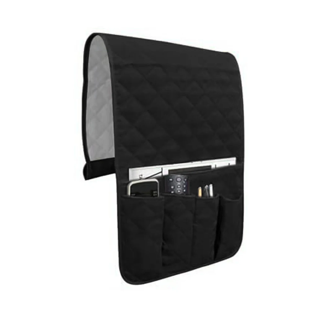 Non Slip Sofa Armrest Organizer with Multiple Pockets for Recliner Couch Storage Remote Controls Glasses and Mobile Accessories