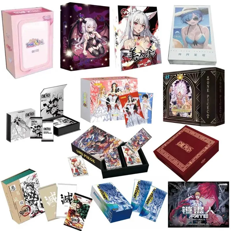 

On Sale Goddess Story Demon Slayer Chainsawman Collection Cards 1case Game Collection Cards