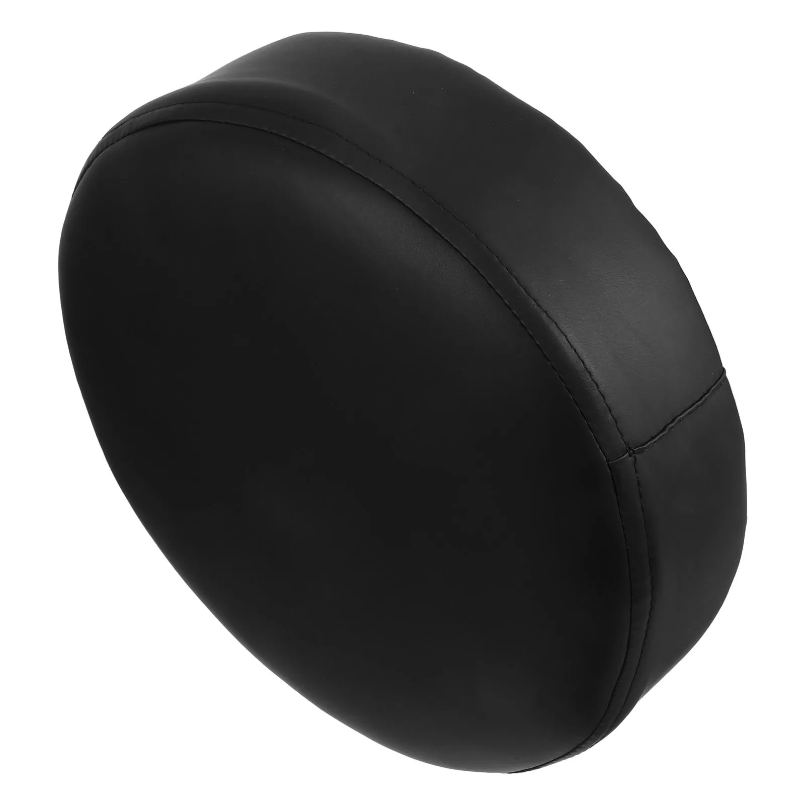 

Round Barstool Cushion Covers Waterproof PU Seat Pads 7Cm Thick Stool Repair Replacement Home Restaurant School Commercial Use