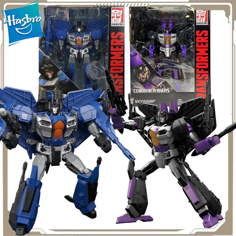 Hasbro Original Transformers Anime Figur IDW Leader Level Thundercracker Skywarp Action Figur Spielzeug für Jungen Mädchen Kinder Geschenk