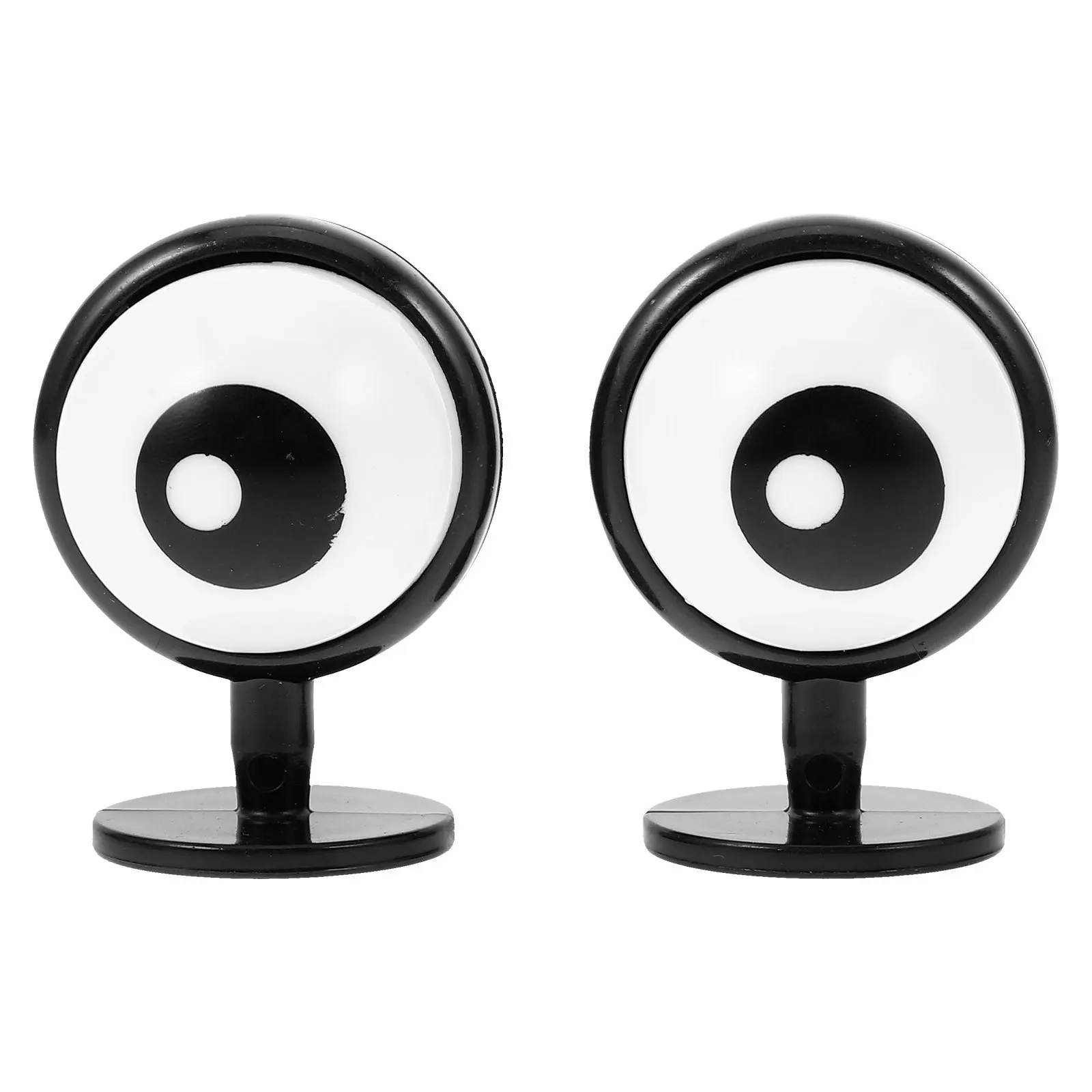 

Adorable Eye Decoration Motorcycle Horns Universal Fit Adhesive Motorcycle Accessories for Cool Stylish Riders