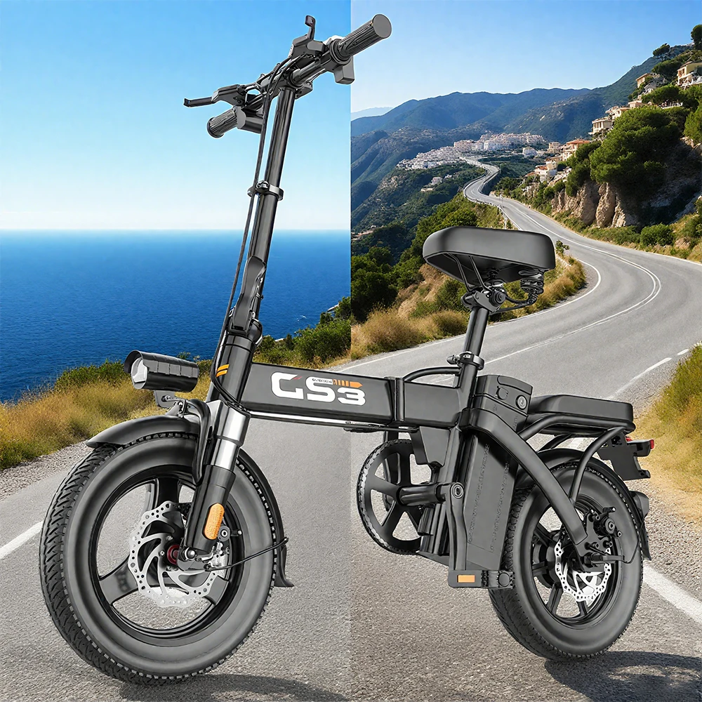 Toofly GS3 Erwachsenen-Elektrofahrrad für Pendler 250W 48V 15Ah Akku 14 Zoll Reifen Urbanes Pendeln Premium für Erwachsene – Detail 7