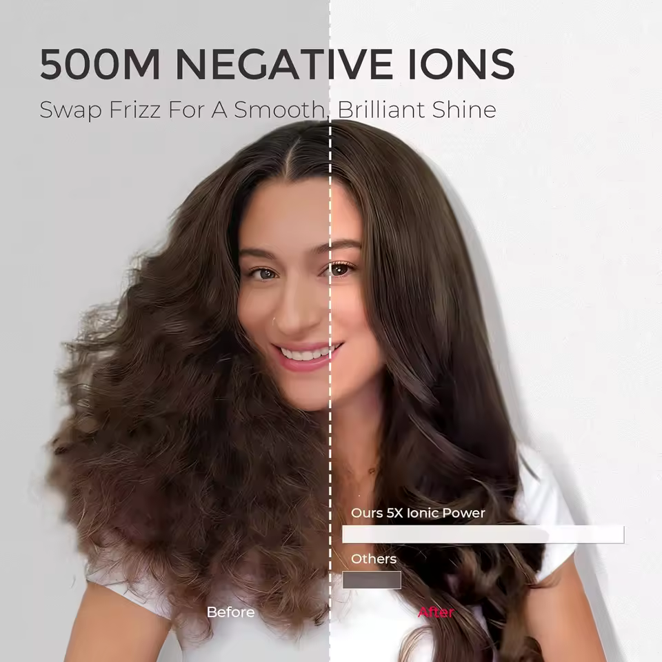 Hair Blow Dryer Brush Styling