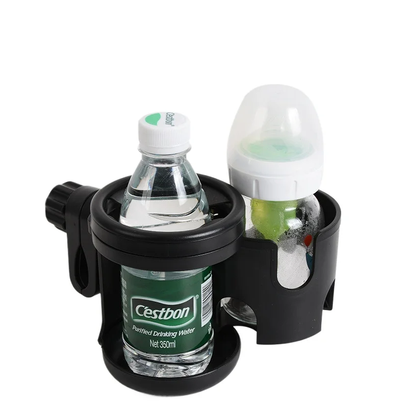 

Baby Stroller 2-in-1 Rotating Cup Holder, Safety Seat, Electric Kettle, Double Cup Bottle Holder, Baby Stroller Cup Holder