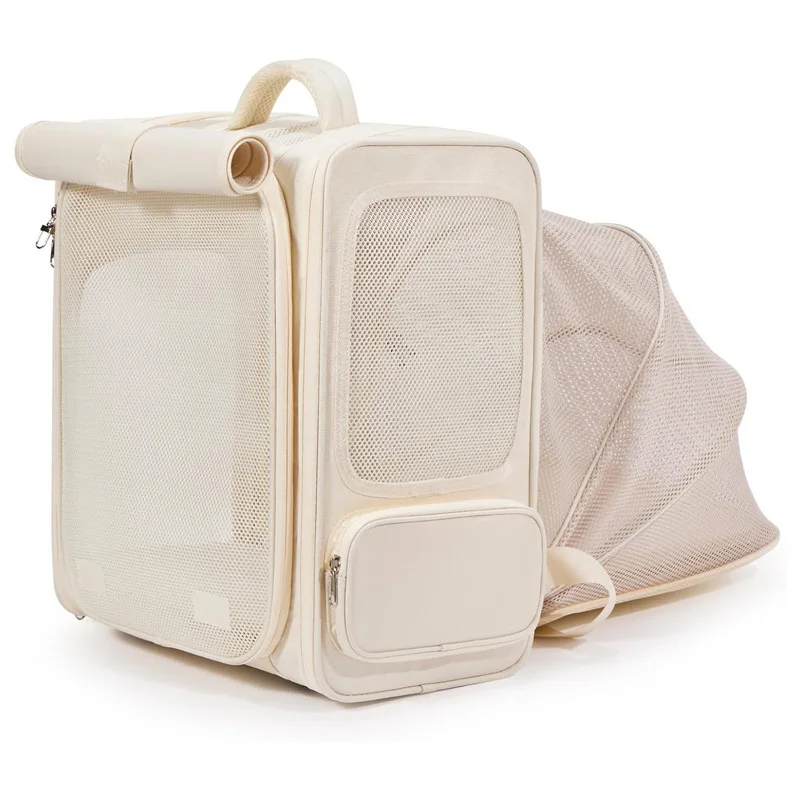 

Hot Sale Large Cat Backpack Expandable, Pet Backpack Can Carry Small Dog Airline Approved