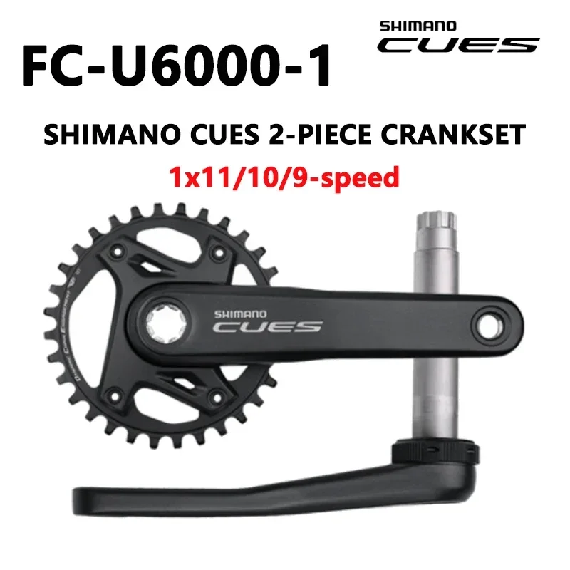 CUES U6000 Groupset 10 Speed Shift Lever Derailleur 48T 50 Cassette LG500 Chain FC-U6000 Crankset Mountain Bike 11V Complete Kit