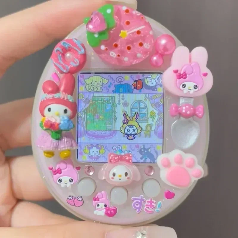 Custodia protettiva elettronica per animali domestici Sanrio Melody Laurel Decorazione per cani Tamagotchi Uni Back Sha Dow Series per regalo di