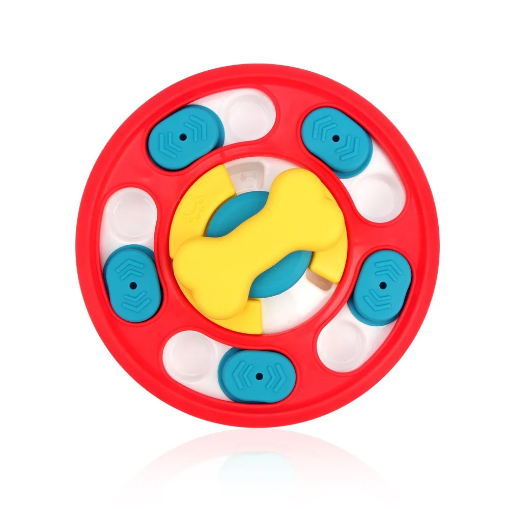 

Funny Rotating Pet Feeding Toy Interactive Durable Pet Slow Food Bowl Pet Puzzle Toy Sniffing Hiding Food