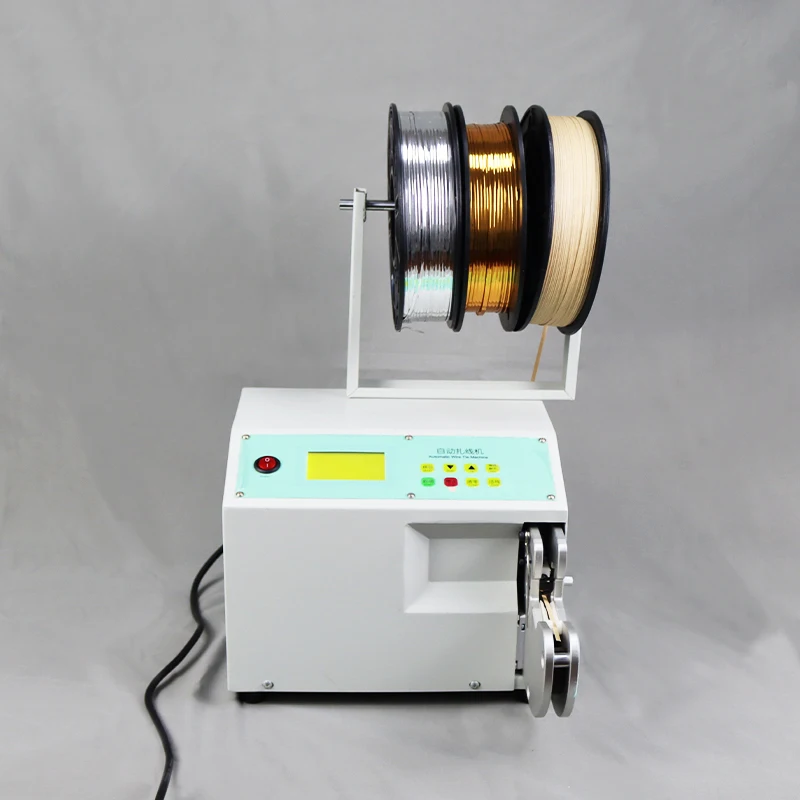 

Best Selling Spool Twist Ties Tying Machine for Gold Silver Twist Ties Bread Bag Sealing Machine