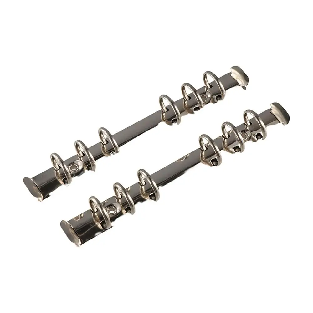 Black Student Scrapbooking Paper Fasteners DIY Album Diary Paper Binder A5 A6 File Folder Paper Binding Clips Loose Leaf Ring