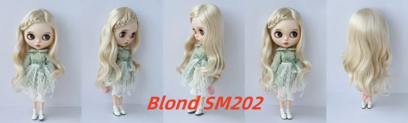 Jusuns Doll Wig JD204 6-7' 7-8' 8-9' 9-10' Long Lady Braids Wave 1/6 1/4 1/3 YOSD MSD SD Blythes Synthetic Mohair BJD Hair