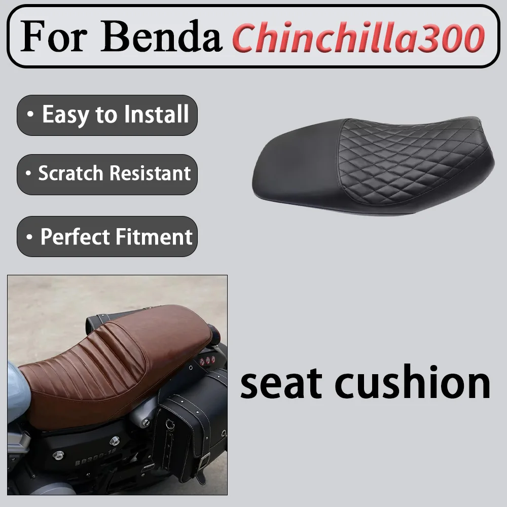 For Benda Chinchilla300/BD300 modified seat lengthened motorcycle modified retro seat accessories