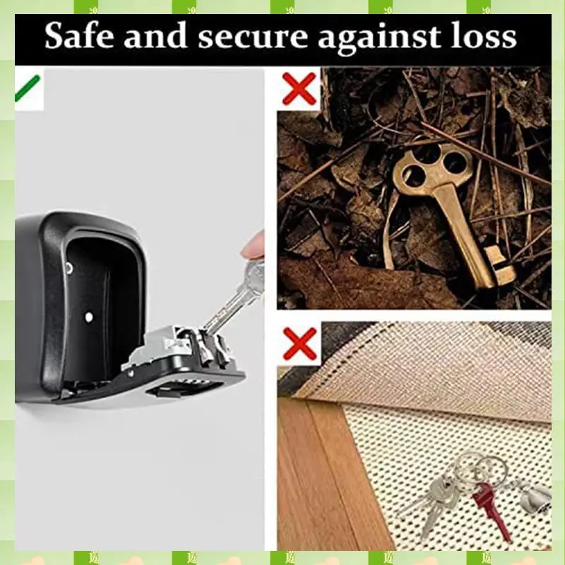 2025 Key Lock Box Metal Key Lock Box Wall Mounted Waterproof Key Storage Lock Box With Mounting Kit,Key Lock Box Metal Key Lock