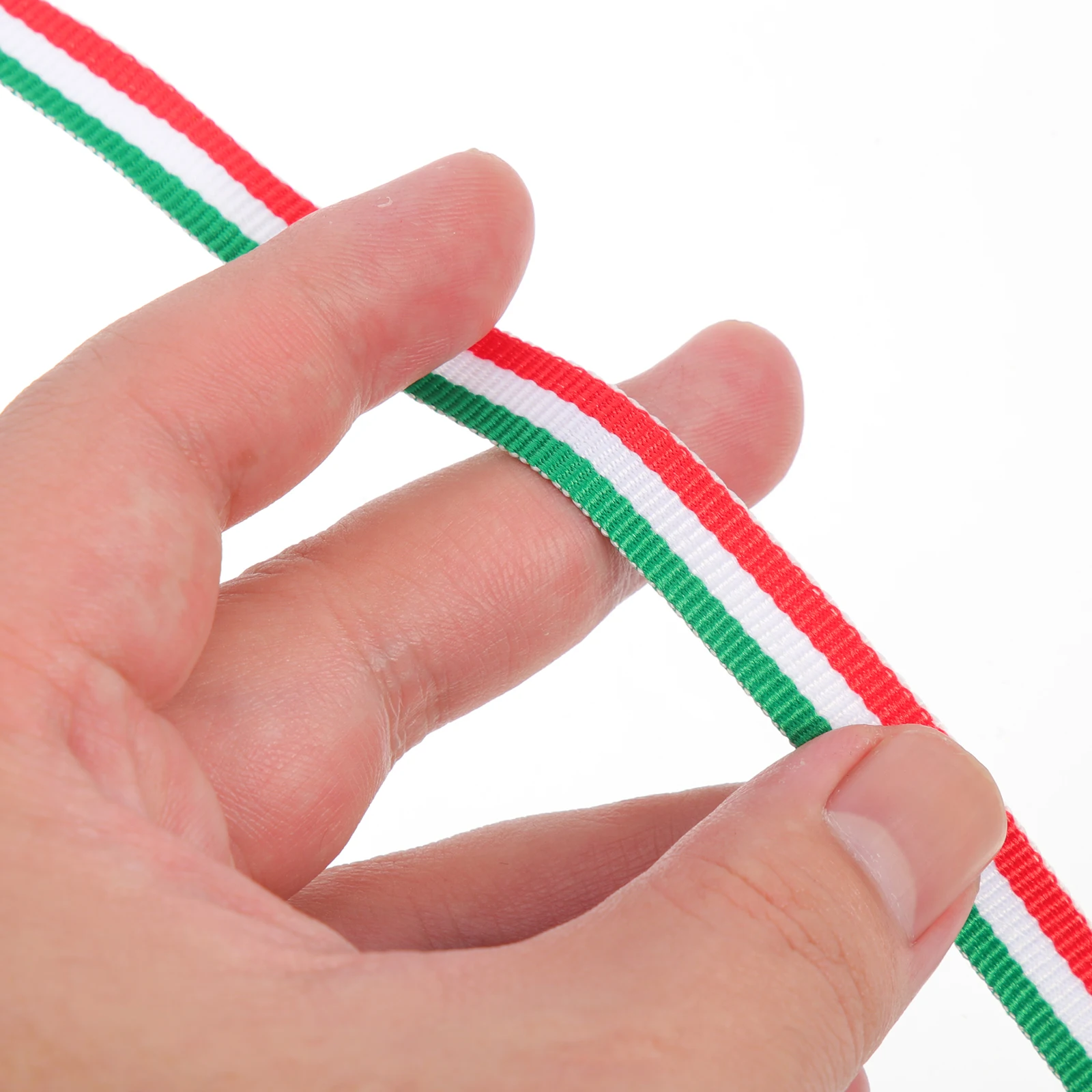 Polyester Stripes Soft Durable Gift Wrapping Wedding Sewing Projects Invitation Embellishments Crafting Bulk Ribbon Ribbon Roll