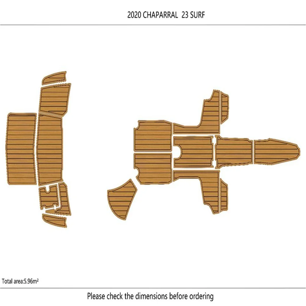 2020 CHAPARRAL 23 SURF cockpit & Swim Platform 1/4