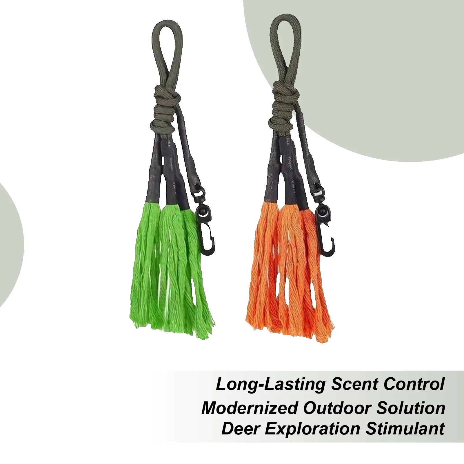 

Скребковая веревка, хлопковые кисточки для аттрактанта оленя, портативные кисточки для привлечения животных для активного отдыха, наблюдения за природой