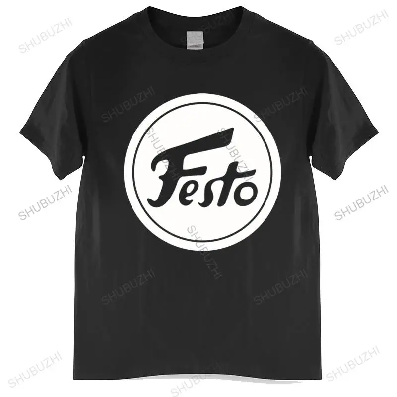 Men o-neck tshirt fashion brand t-shirt black new Men t shirt Cool Festool Vintage Tools Logo euro size