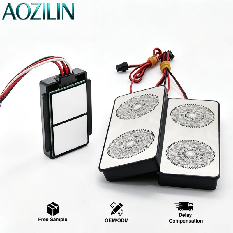 AOZILIN DC12V/24V Dual Touch Bluetooth Sensor Smart Switch For Bathroom LED Mirror Light Control
