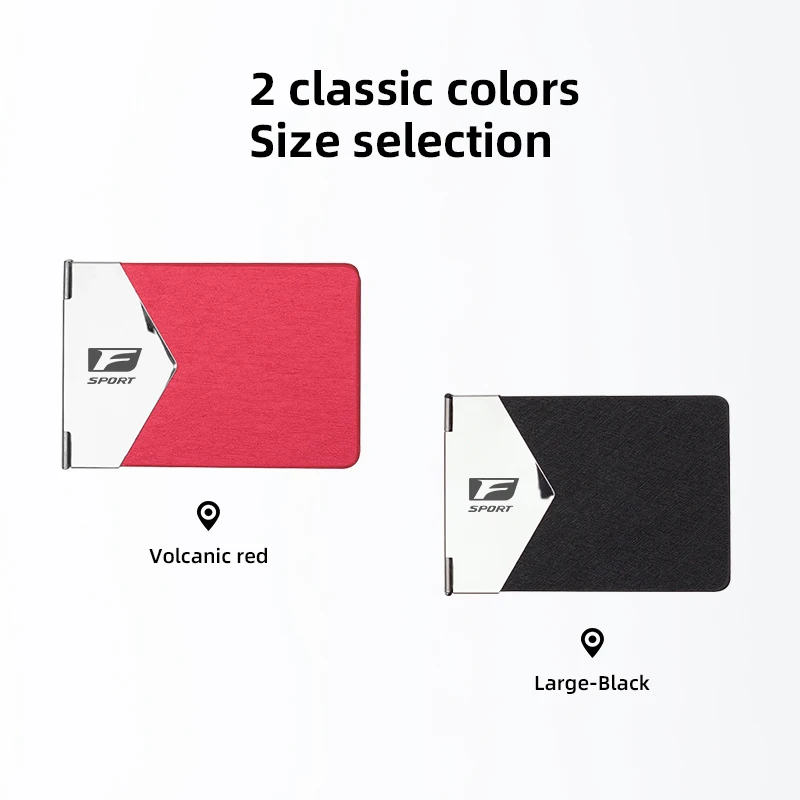 سيارة رقيقة جدا غطاء رخصة القيادة حامل بطاقة الائتمان ل F SPORT لكزس GX460 Ct200h IS250 ES 220D IS200 Fsport GS GX IS LS LX #2